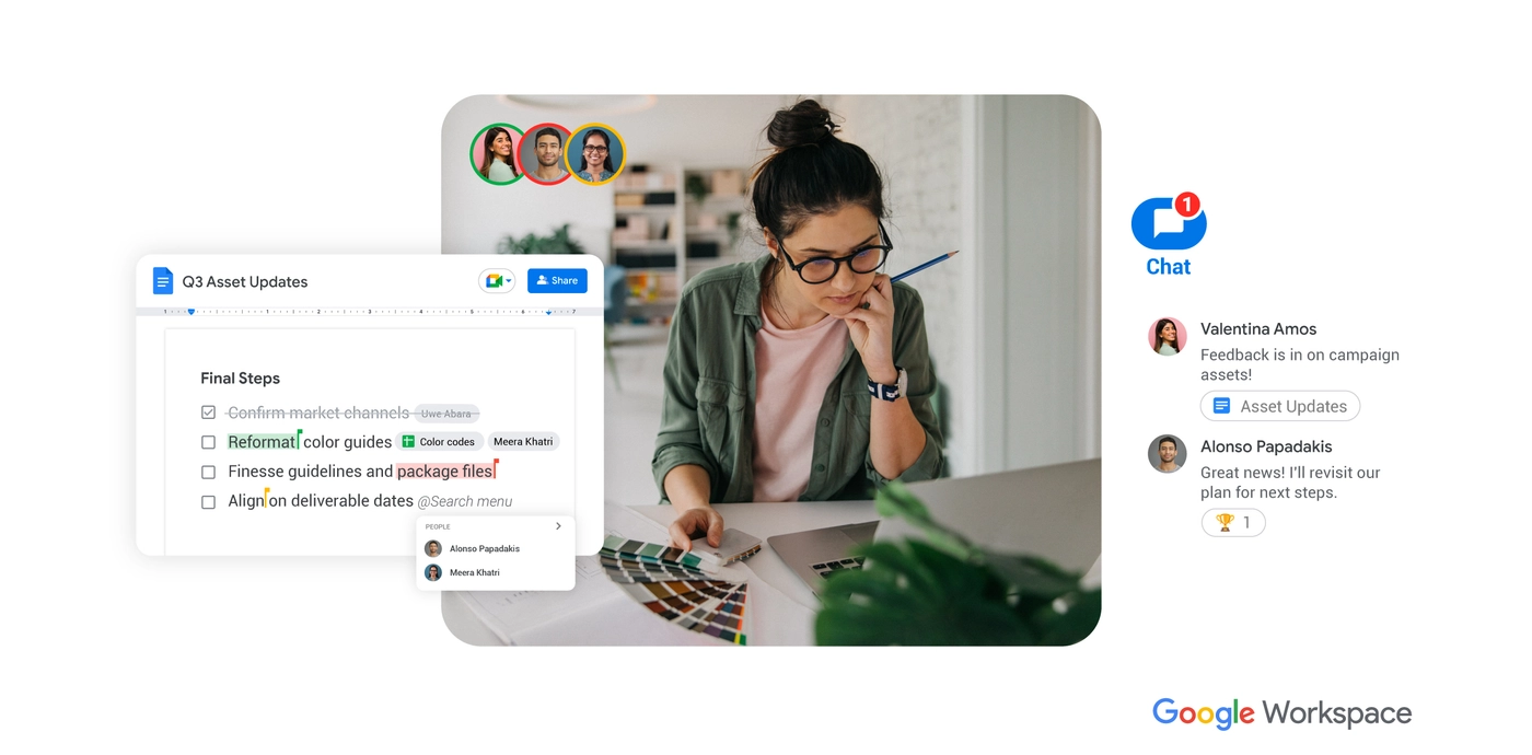 Collaboration powered by Onemoola & Google